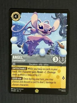 Disney Lorcana Angel Experiment 624 Legendary Non-foil Winterspell - Image 1