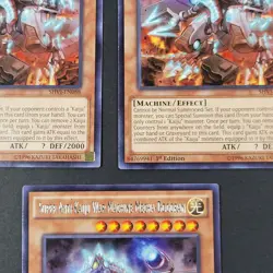 Yugioh - 3x Super Anti-Kaiju War Machine Mecha Dogoran SHVI-EN088 - NM 1st 2016 - Image 3