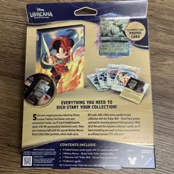 Disney Lorcana: Fabled Collection Starter Set Glimmer Foil Promo New Sealed - Image 2