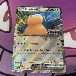 Snorlax ex (Prismatic Evolution Stamped) 076/131 Miscellaneous Cards & Products - Image 1