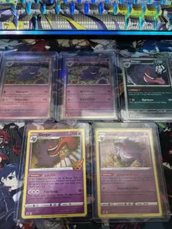 Pokemon TCG Gengar Card Lot – 5x English Cards Regular & Holo - Image 1
