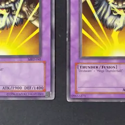 Yugioh TCG - 2x Kaminari Attack - MRD-041 - LP/NM - Unlimited - Vintage - 2002 - Image 3