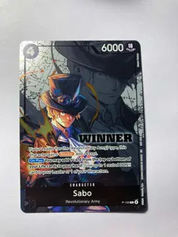 Sabo (Winner Pack 2026 Vol. 2) - One Piece Promo Card P-105 NM - Image 1