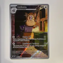 Pokemon Raticate Holo Rare 099/088 POR Set TCG Card English Nintendo 2016 - Image 1