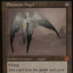 Magic: The Gathering Platinum Angel Brothers' War Mythic Artifact Creature - Image 5