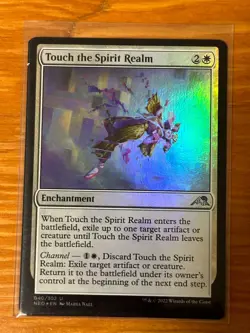 Touch the Spirit Realm - Kamigawa: Neon Dynasty - MTG Foil - Image 1