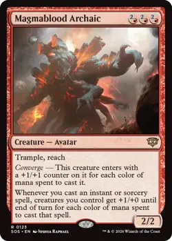 Magmablood Archaic - Secrets of Strixhaven - MtG - NM - Image 1