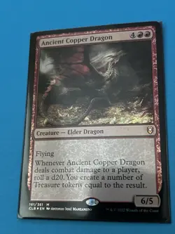 Ancient Copper Dragon (Foil) (Battle for Baldur's Gate #161) MTG - Image 1