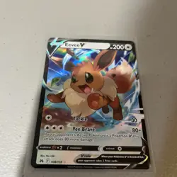 Pokemon Eevee V - Holo Ultra Rare - 108/159 - Crown Zenith NM - Image 3
