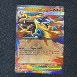 Pokemon TCG Mega Charizard Y EX 030 Promo Holo NM Mega Evolution - Image 1