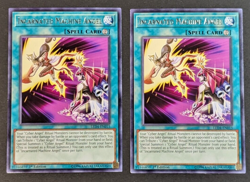 Yugioh TCG - 2x Incarnated Machine Angel - LED4-EN015 - NM/LP - 1st - Rare 2019 - Image 1