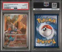 2024 POKEMON SVP EN-SV BLACK STAR PROMO #075 MIMIKYU PALDEAN FATES ETB PSA 10 - Image 3