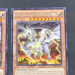 Yugioh - 2x Thunder King the Lightningstrike Kaiju - SHVI-EN087 - LP/NM 1st 2016 - Image 4