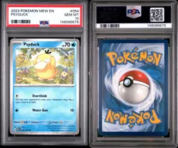 2023 Pokemon MEW EN 151 - PSYDUCK #54 - PSA 10, GEM MINT! Fresh Slab! - Image 3