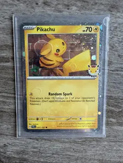 Pikachu 051/162 Pokemon Day 2026 NM - Image 1