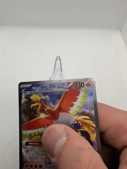 Pokemon TCG Ethans Ho-Oh EX 230/182 Destined Rivals SIR - Image 3