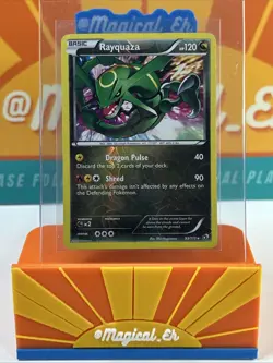 Rayquaza #93 Reverse Holo Rare Pokemon TCG 2013 Legendary Treasures MP - Image 1