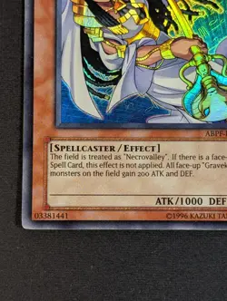 Yugioh TCG -1x Gravekeeper's Priestess - ABPF-EN000 = LP - Unlimited Ed. - 2009 - Image 3