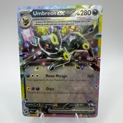 Pokemon Umbreon ex 060/131 PRE Prismatic Evolutions NM/LP - Image 2