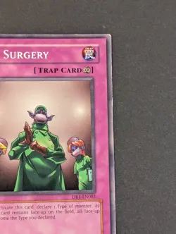 Yugioh TCG - 1x DNA Surgery - DB1-EN081 - LP - Unlimited - Common Dark Beginning - Image 5