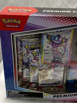 Pokemon TCG Scarlet & Violet Prismatic Evolutions Premium Figure Collection - Image 2
