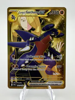 Pokemon Cynthia's Garchomp ex (241/269) Destined Rivals NM HOLO Fast Shipping - Image 1