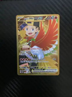 Ethan's Ho-Oh ex 239/182 Destined Rivals Hyper Rare NM Pokemon TCG - Image 1