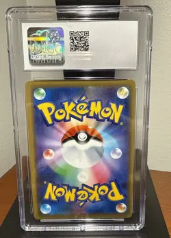 CGC 8 Alolan Ninetales 389/SM P Pokemon Sun & Moon Promos 2019 Japanese - Image 2