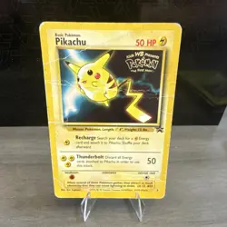 Pikachu 04/53 Kids WB Promo Pokemon TCG Regular HP50 Basic Wizards Ken Sugimori - Image 1