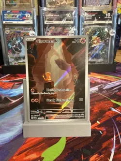 Pokemon TCG Charmander Scarlet & Violet 151 Illustration Rare 168/165 - Image 1