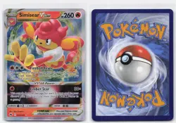 SIMISEAR VSTAR 023/159 HOLO RARE VSTAR CROWN ZENITH POKEMON NEAR MINT - Image 4