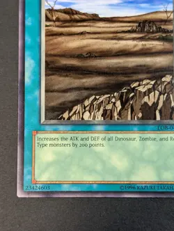 Yugioh TCG - 1x Wasteland - LOB-047 - NM - Vintage Common - Unlimited - 2002 - Image 3