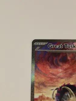 Great Tusk ex SIR 246/198 SV01: Scarlet & Violet Base Set Pokemon NM TCG - Image 2