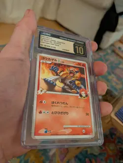 (POP 1) CGC 10 PRISTINE Pokemon Infernape 4 003/018 Half Deck Japanese SP Kit - Image 1