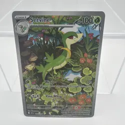 Pokemon Servine 088/086 SV: Black Bolt Holo (NM) - Image 1