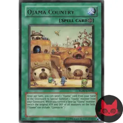 Yugioh Ojama Country RGBT-EN098 Rare LP - Image 1