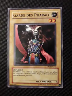 Yu-Gi-Oh! 3x Garde des Pharao, DR2-DE174, Common, 2. Auflage, Deutsch, Excellent - Image 1