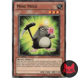 Yugioh Mine Mole DREV-EN014 Common 1st Edition NM - Image 1