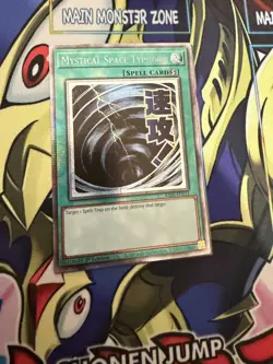 Yugioh! Mystical Space Typhoon (Starlight stamp RA05-EN112 NM - Image 1