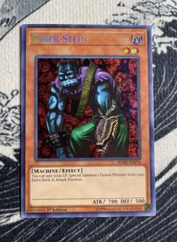 Yu-Gi-Oh! Cyber-Stein BLHR-EN074 1st edition, LP - Image 1