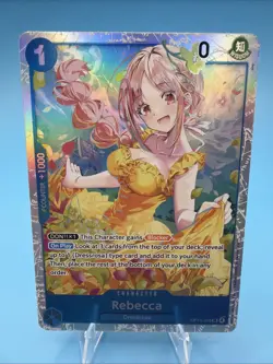 Rebecca SR (OP15-053) - One Piece Adventure on Kami’s Island - Near Mint - Image 1