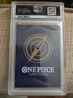 2025 One Piece Op13-082 Carrying On His Will Five Elders Alternate Art PSA 10 - Image 2