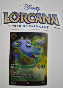 Disney Lorcana Fabled Enchanted Genie of the Lamp English Rare - Image 1