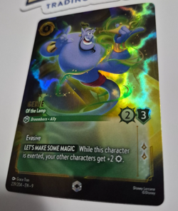 Disney Lorcana Fabled Enchanted Genie of the Lamp English Rare - Image 5
