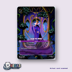 Show Me More! 211/204 Enchanted Holofoil Archazia’s Island NM Disney Lorcana - Image 1