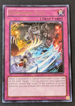 Yugioh TCG - 1x Dimension Slice - GAOV-EN076 - NM - Unlimited Edition - Rare - Image 1