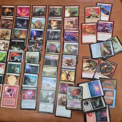 Custom Commander MTG Deck Magic = Tribal DRAGONS Piru the Volatile Mardu Wedge - Image 2