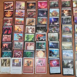 Custom Commander MTG Deck Magic = Tribal DRAGONS Piru the Volatile Mardu Wedge - Image 3