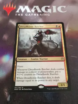 Mtg. 2x Dreadhorde Butcher. War of the Spark. Lp - Image 1