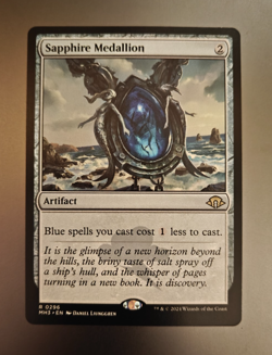Sapphire Medallion - Modern Horizons 3 - MH3 - #298 - NM - Image 1